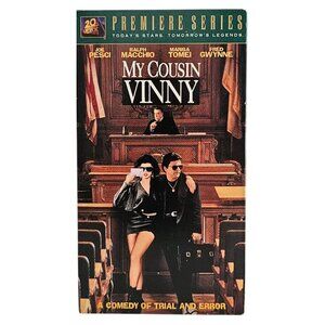My Cousin Vinny 1992 VHS, R Comedy Crime Movie | Good Used Condition | Brown